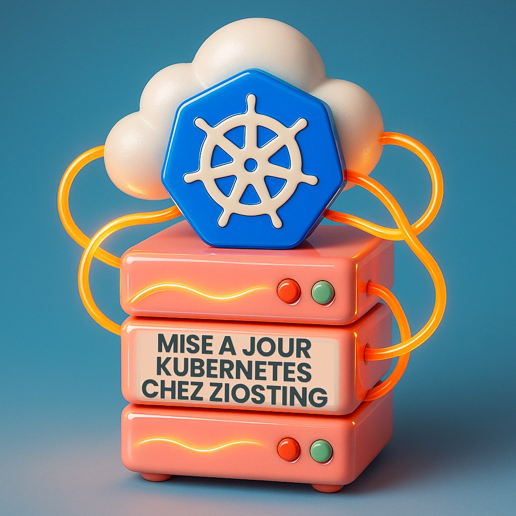 Mettre à jour Kubernetes chez Ziosting
